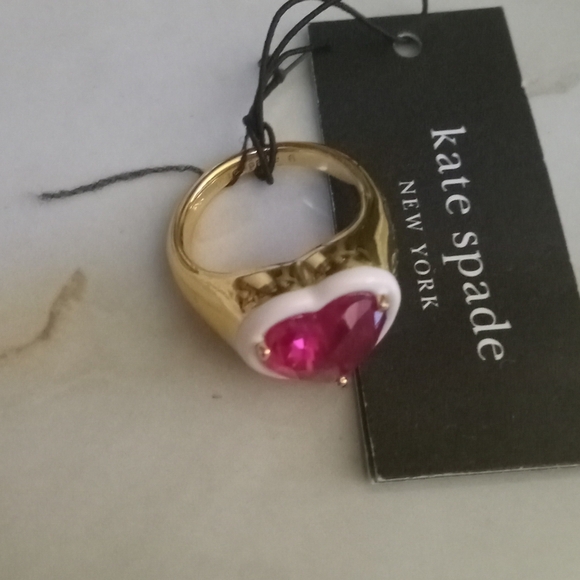 Kate Spade Sweetheart Signet Ring - Picture 7 of 11